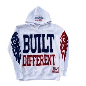 NWT Buffalo Bills Built Different Hoodie by Cheatcode Athletix